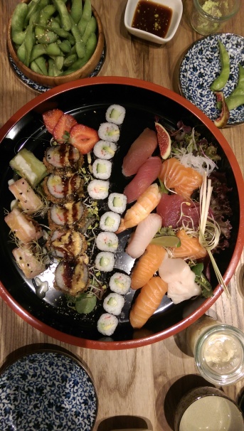 Sushi at Wabi Sabi: This is the Master's collection.